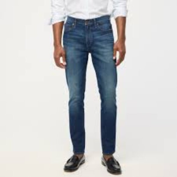 J Crew NWT Slim-fit Dark Wash Jeans in signature flex Size 29x32 - Picture 1 of 2